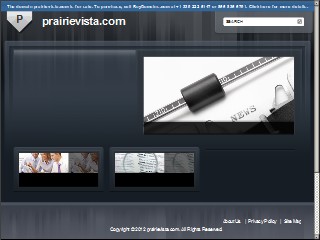 Web site www.prairievista.com, Prairie Vista